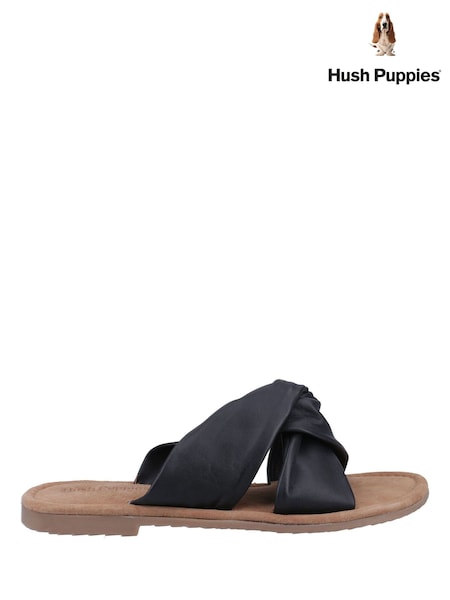 Hush Puppies Black Amy Wide Fit Sandals (Y43696) | 21,850 Ft