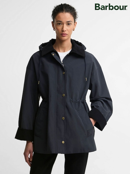 Navy - Barbour® Evelyn Showerproof Jacket