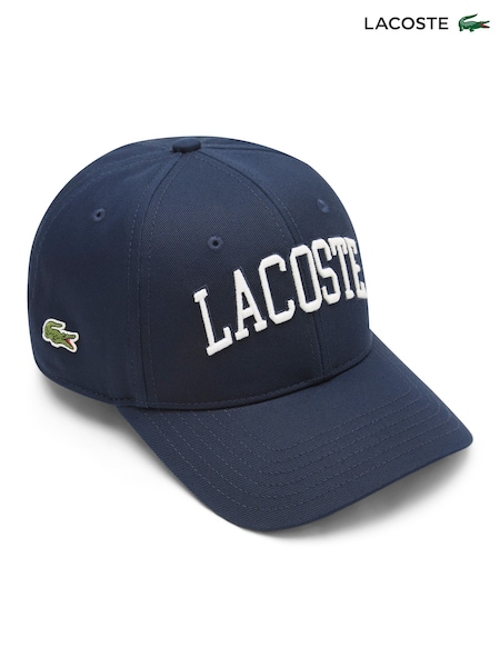 Lacoste Blue Core Wordmark Cap (Y44095) | AED204