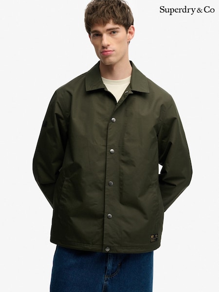 Superdry Green Surplus Otto Coach Jacket (Y44299) | SGD 135