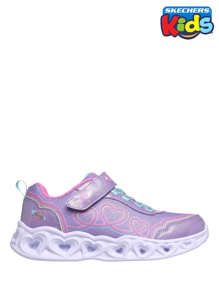 Pink - Skechers Heart Light Trainers