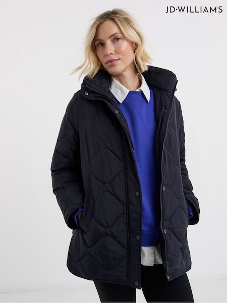 JD Williams Blue Short Quilted Jacket (Y44732) | €73