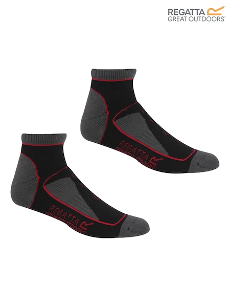 Regatta Black Samaris Trail Socks (Y44802) | 134 SAR