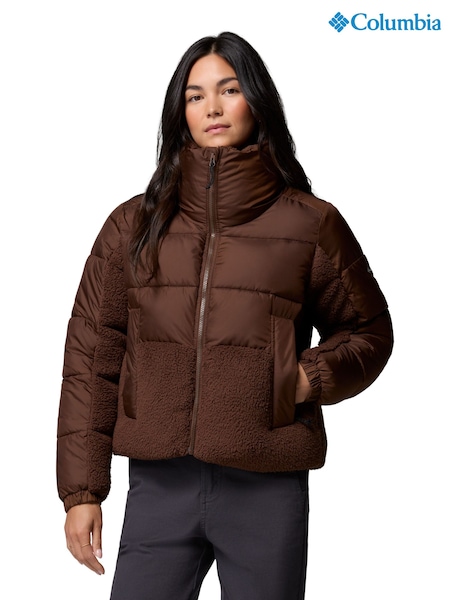 Brown - Columbia Leadbetter Point™ Ii Sherpa Hybrid Jacket