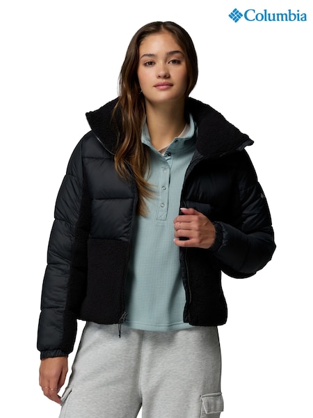 Černý - Columbia Leadbetter Point Ii Sherpa Hybrid Jacket