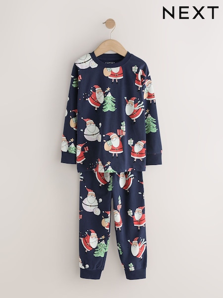Navy - Matching Family Christmas Pyjamas (9mths-16yrs)