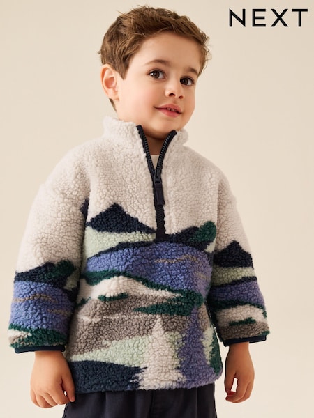 Blue Moutain - Zip Neck Fleece (3mths-7yrs)