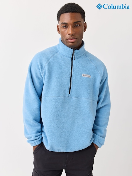 Modrá - Regular Columbia Timber Crest™ Mtr Half Zip Fleece