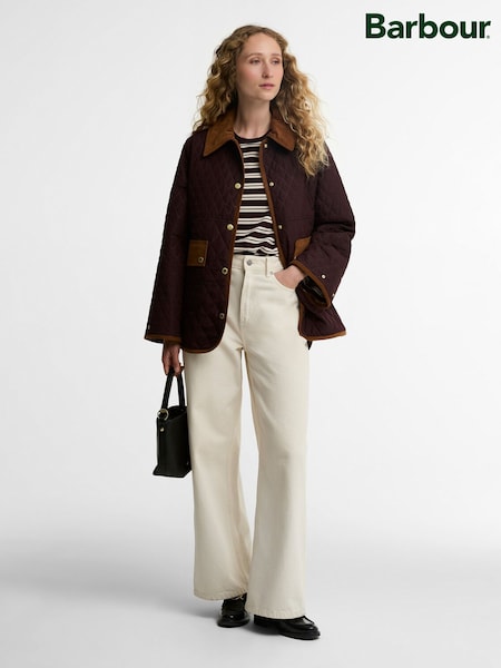 Rouge bordeaux - ® Veste matelassée Barbour Whickham