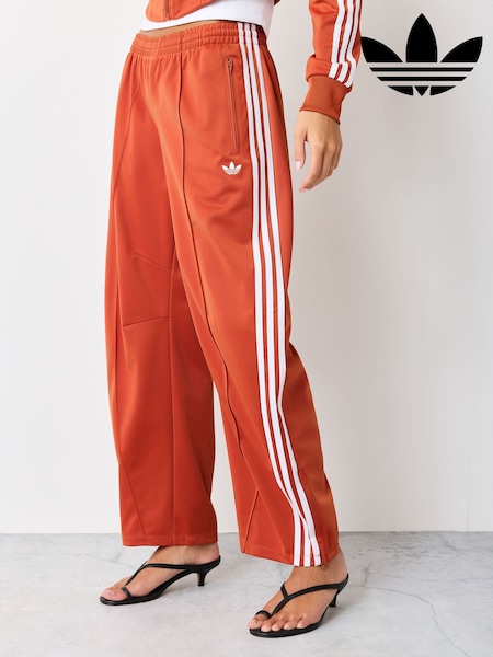 Orange - Adidas Originals Firebird Barrel Trackpant Trousers