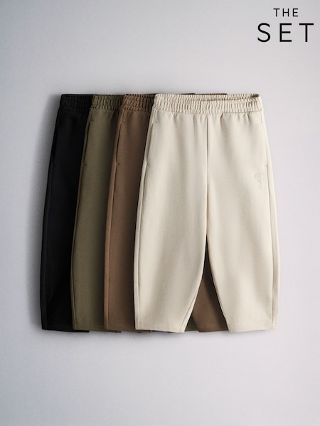 Multi - The Set 4 Pack Loopback Barrel Leg Joggers