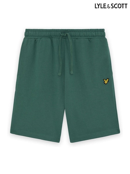 Lyle & Scott Green Sweat Shorts (Y48787) | ₪251