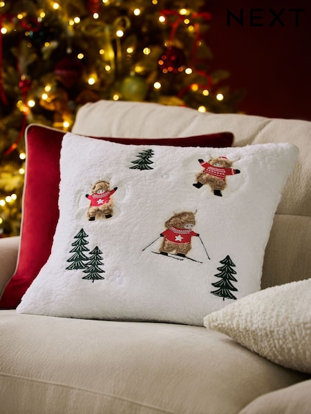 Christmas Hamish Snow Angel Cushion