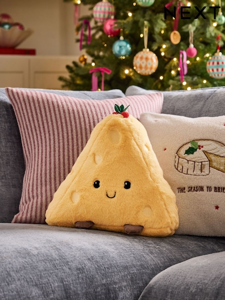 3d Christmas Cheese Cushion