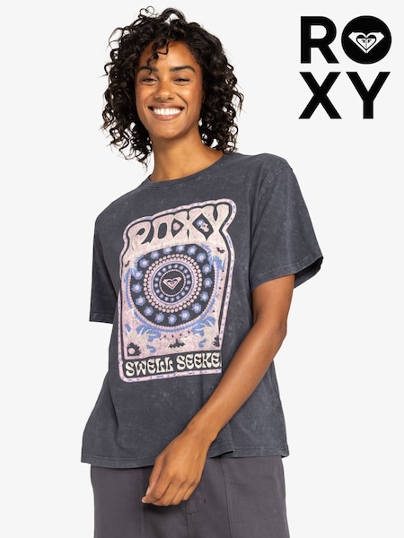 Roxy Grey Moonlight Sunset 100%  Cotton T-Shirt (Y49327) | 1,923 UAH