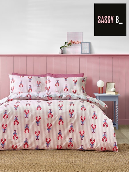 Sassy B Lobster Stripe Reversible Duvet Cover Set (Y49420) | 30 € - 49 €