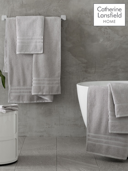 Catherine Lansfield 6 Piece Zero Twist 100% Cotton Towel Bale Set (Y49434) | 49 €