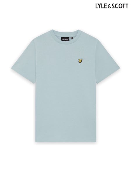 أزرق فاتح - Lyle & Scott Plain T-Shirt (Y49599) | ‏105 د.إ.‏ - ‏ 128‏ د.إ.
