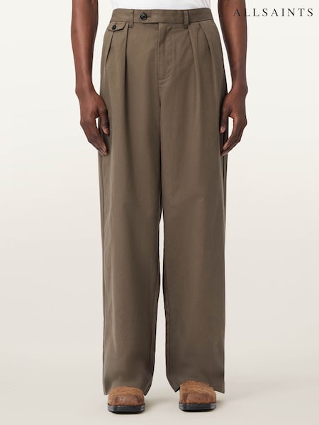 AllSaints Brown Conway Trousers (Y49807) | kr2 026