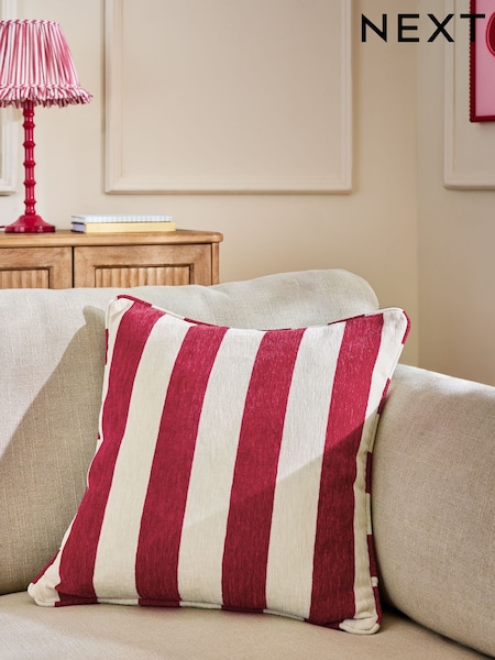 Chenille Stripe Cushion