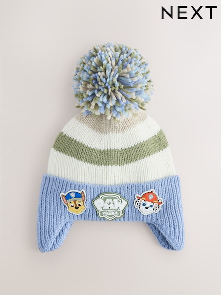 Multi - Knitted Pom Hat (3mths-10yrs)