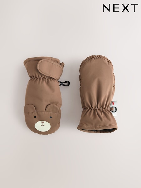 Brown Bear - Ski Mitten Gloves (3mths-6yrs)