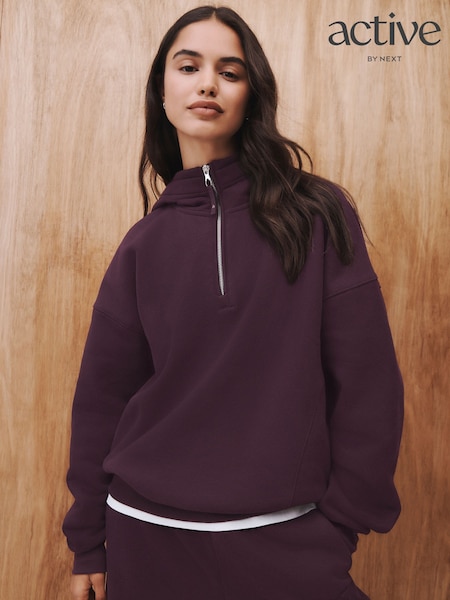 Қара өрік күлгін - Active Double Layer Hoodie