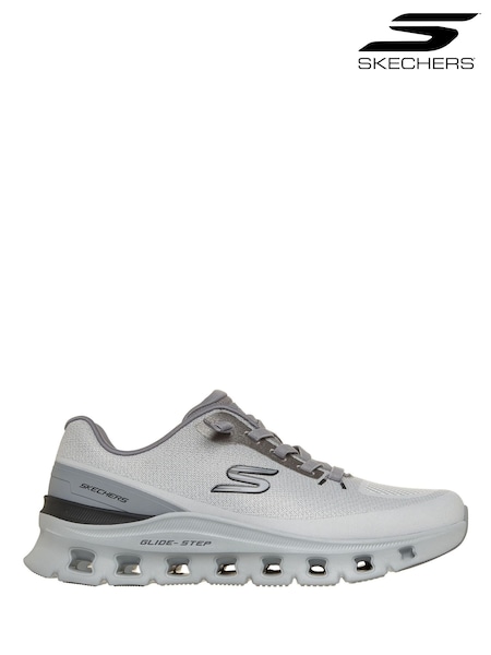 Grey - Regular Skechers Glide Step Pro Slip On Trainers