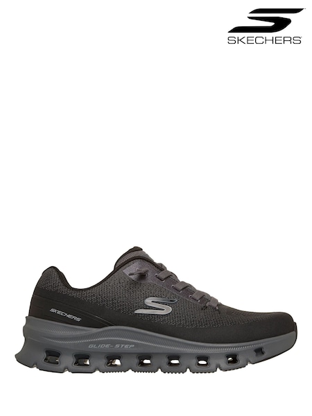 Dark Grey - Regular Skechers Glide Step Pro Slip On Trainers