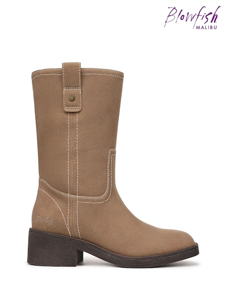 Tan Brown - Blowfish Malibu Nomadic Pull On Boots