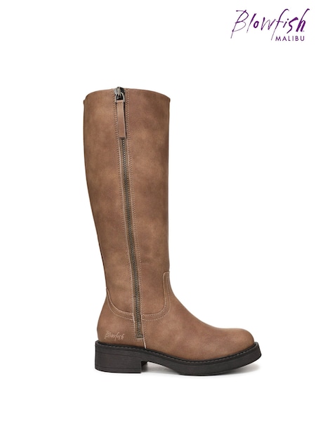 Brown - Blowfish Malibu Venice Tall Knee High Boots