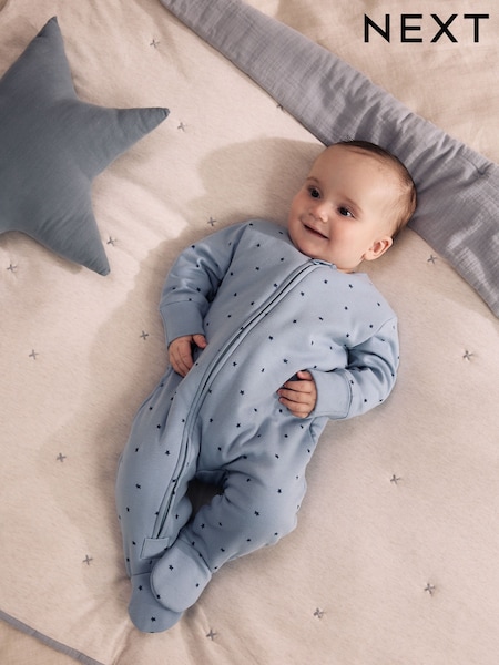 Blue Star - 2.5 Tog Two Way Zip Sleepsuit