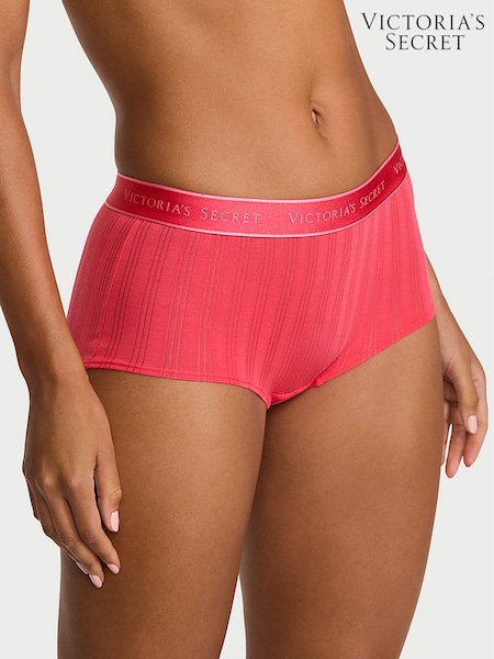 Wild Watermelon Pink - Victoria's Secret Modal Logo Knickers