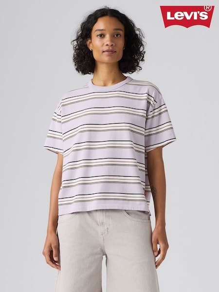 Multi - Levi's® Striped Cotton T-shirt