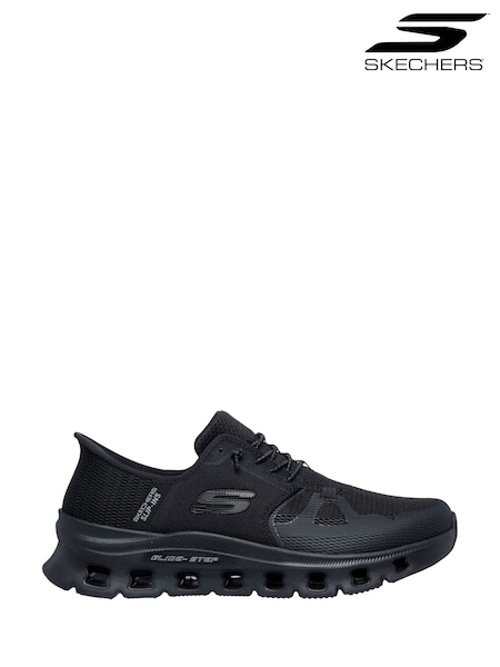 Black - Regular Skechers Glide Step Pro Trainers