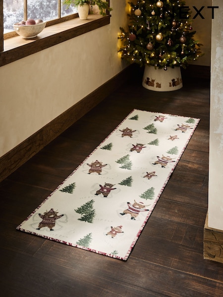 Washable Festive Hamish Runner