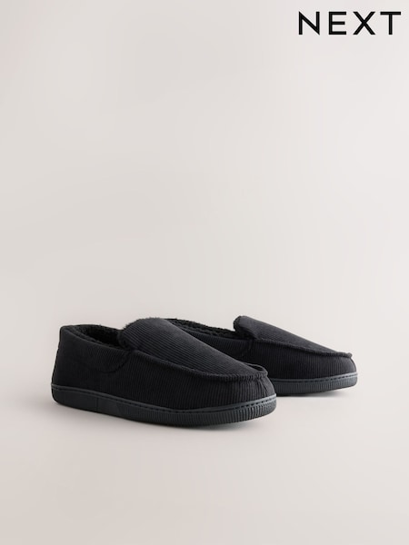 Negro - Regular Apron Slippers
