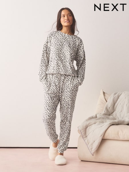 Animal gris - Pyjama Cosy Manches longues