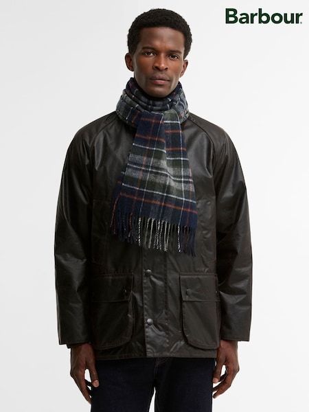 Navy - Regular Barbour® Check Scarf