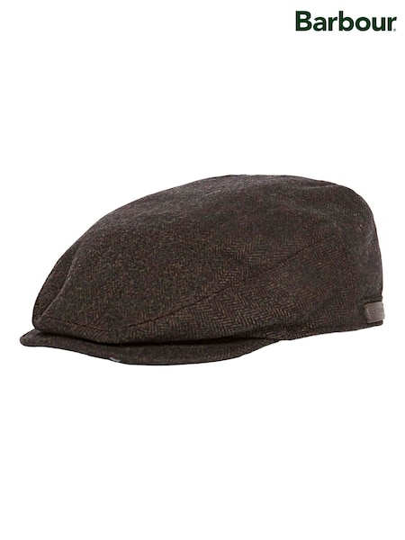 Brown - Regular Barbour® Barlow Flat Cap