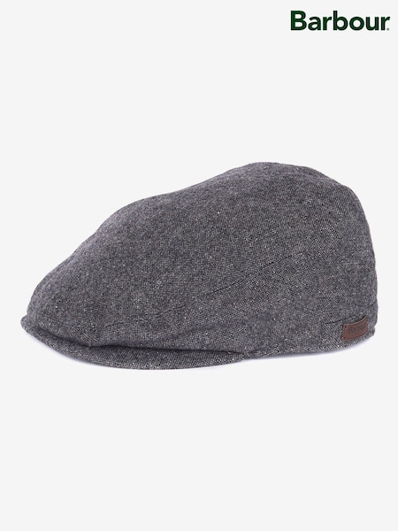 Grey - Regular Barbour® Barlow Flat Cap