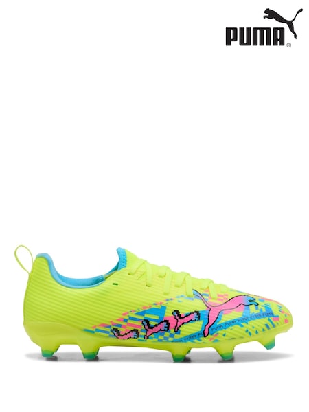 Balts/zils - Puma Ultra 7 Match Advanced Level Fg/ag Jr Football Boots