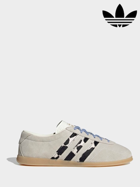 Ақ - Adidas Originals Gazelle Lo Pro Trainers