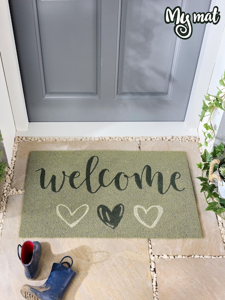 My Mat Welcome Coir Doormat