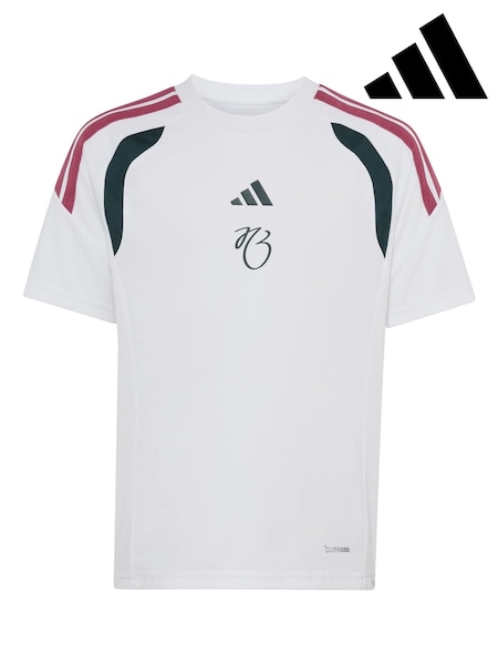 White - Adidas Jude Bellingham Training Jersey T-shirt