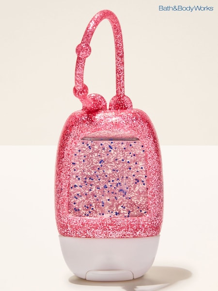 Pink Glitter - Bath & Body Works Pocketbac Holder