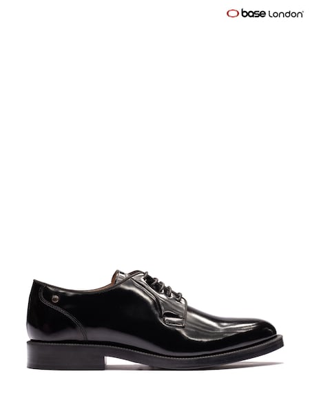 Crno - Regular Base London Luca Lace Up Leather Shoes