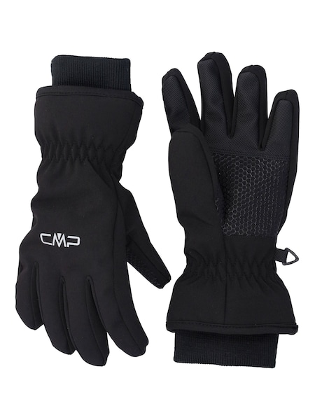 Black - Cmp Fleece Lined Waterproof Ski Gloves