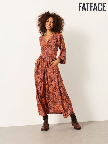 Purple Mountains - Fatface Dress