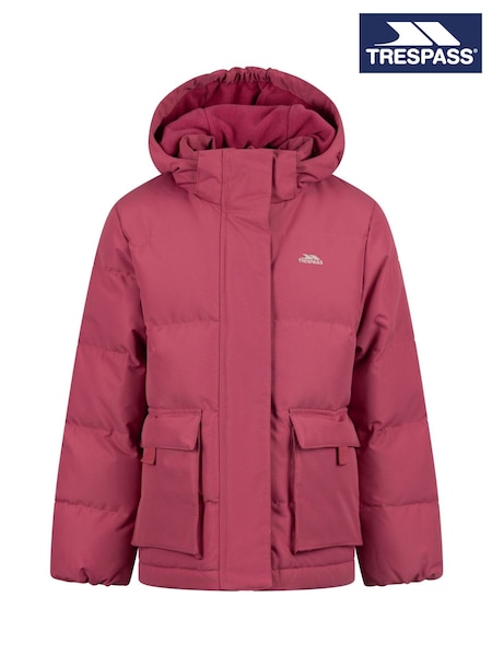 Pink - Trespass Mallows Puffer Jacket